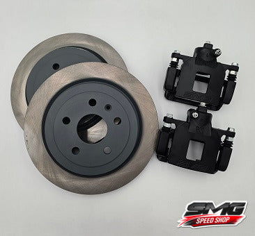 SMG 2016+ Camaro SS/Zl1 Cadillac CTSV and ATSV 15″ Rear Brake Conversion