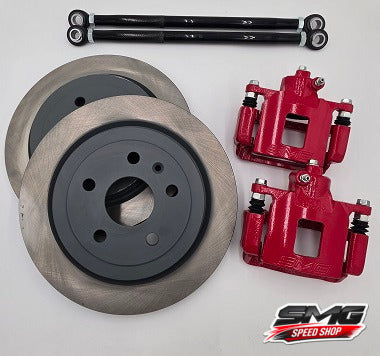 SMG 2016+ Camaro SS/Zl1 Cadillac CTSV and ATSV 15″ Rear Brake Conversion