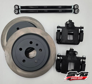 SMG 2016+ Camaro SS/Zl1 Cadillac CTSV and ATSV 15″ Rear Brake Conversion
