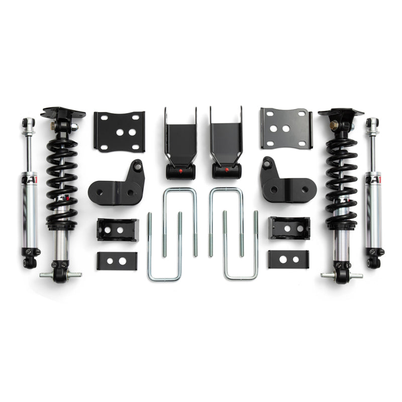 QA1 21-25 Ford F150 2WD Dual Adjustable Lowering Kit (3.5in-5.5in)