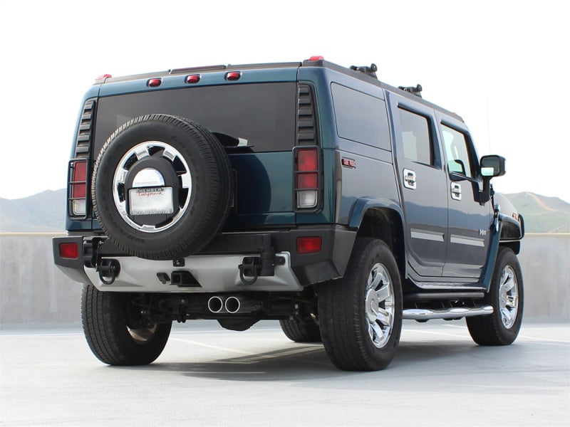 aFe Power MACHForce XP Exhaust System Cat-Back 409 Stainless Steel 07-08 Hummer H2 V8 6.0L/6.2L