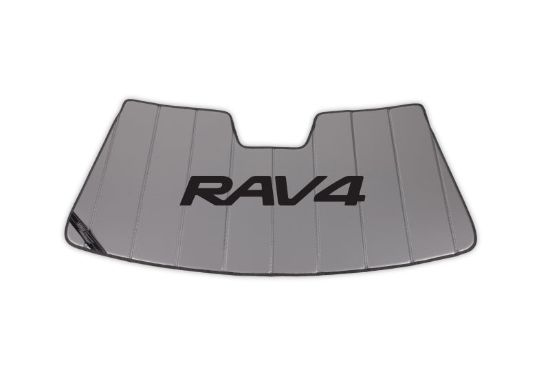 Covercraft 19-25 Toyota Official Licensed UVS100 Custom Sunscreen with Black RAV4 Logo