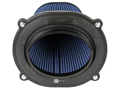 aFe Quantum Pro-5 R Air Filter Inverted Top - 5.5inx4.25in Flange x 9in Height - Oiled P5R