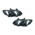 BMW 3 Series M3 E92 / E93 Snake Eye LCI LED Headlight Assembly with Dual-Color DRL 2010 - 2013 (335i / 328i)
