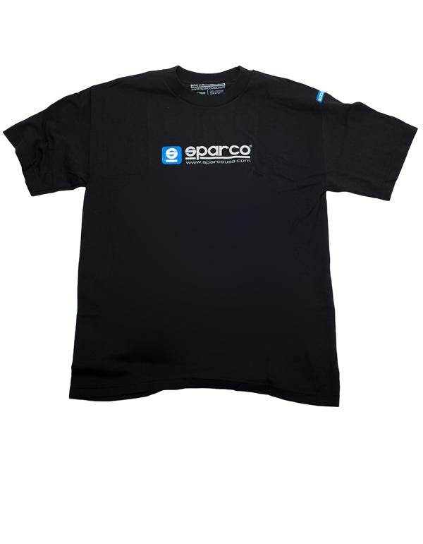 Sparco T-Shirt WWW Blk Lrg