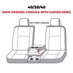 Covercraft 19-20 Ford F150 Carhartt Super Dux SeatSaver Front Row Custom Seat Cover - Gravel