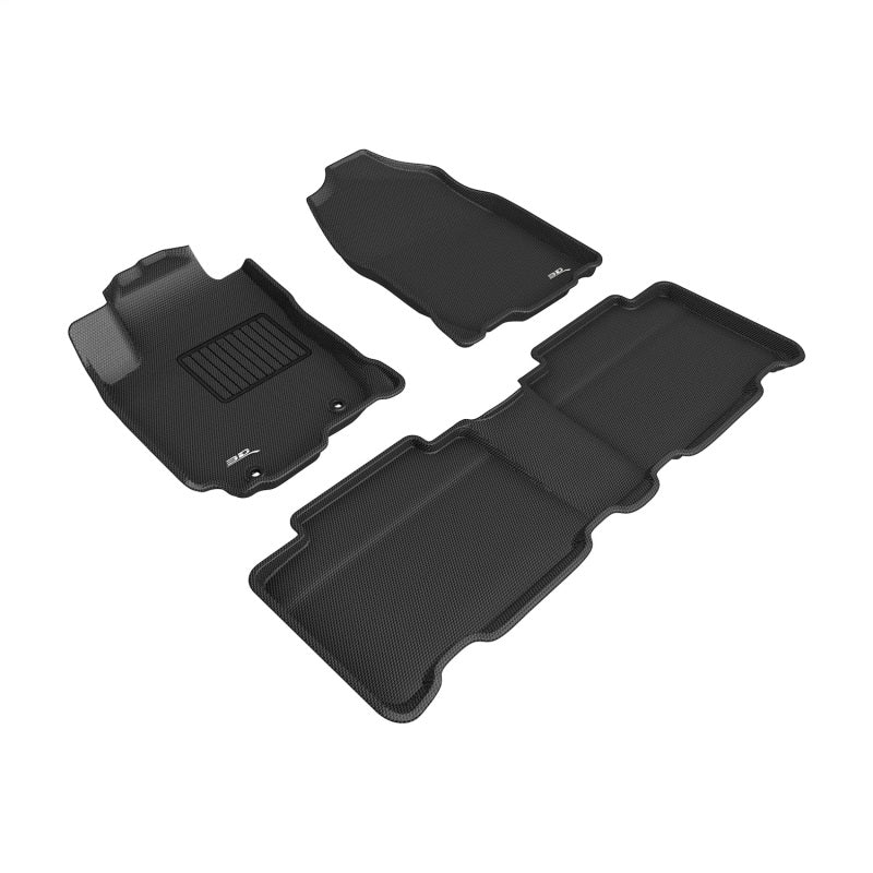 3D MAXpider 13-18 Toyota RAV4 Kagu Black Full Set