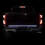 Putco 2024+ Ford F150 w/Factory LED Tail Light & OBS 60in Freedom Blade Tailgate Light Bar