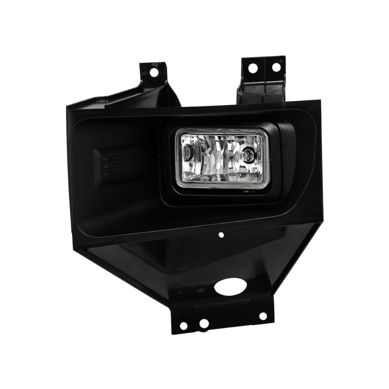 Spyder 17-19 Ford F250/F350 SD OEM Style LED Left Fog Light w/Switch - Clear (FL-FF25017-L)