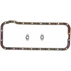 Fel-Pro Ford Thunderbird OS 11701 C Engine Oil Pan Gasket Set Blue Stripe cork-rubber