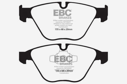 EBC 13+ BMW X1 2.0 Turbo (28i) Ultimax2 Front Brake Pads