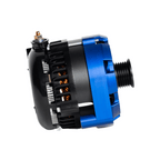 1996-2024 GM Billet High Output Alternator (Blue) by JS Alternators