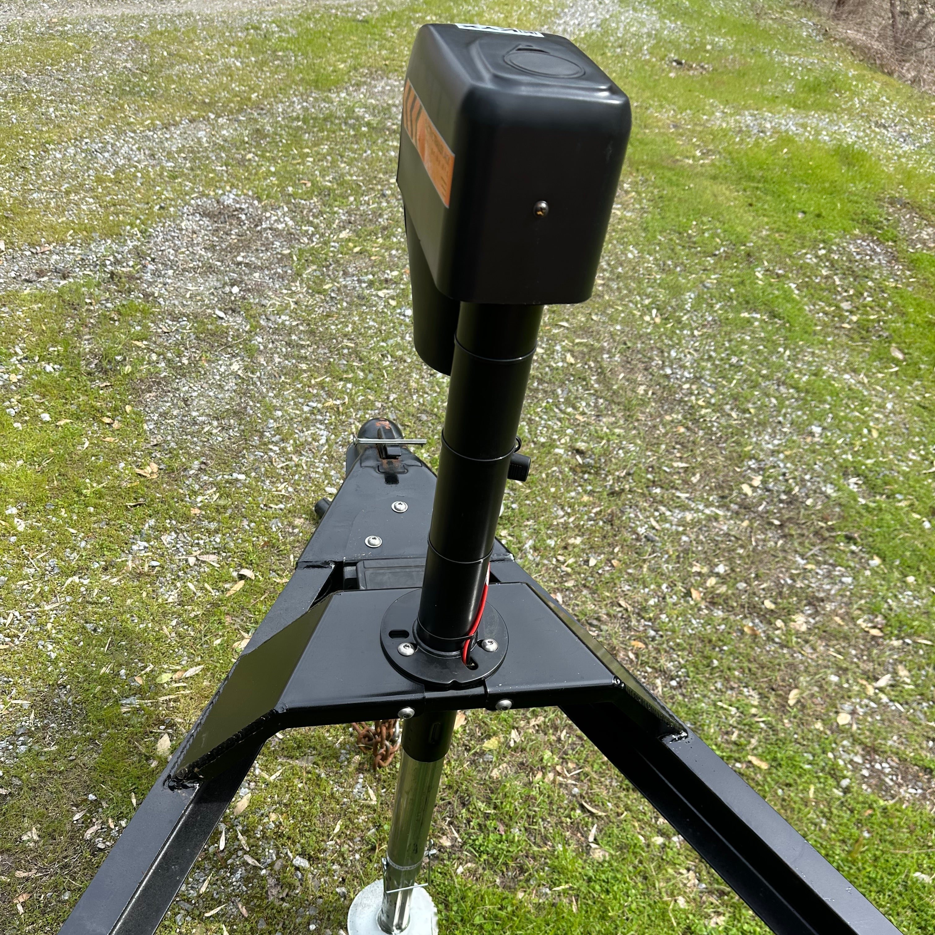 Trailer Tongue Jack Heavy Duty Relocation Mount By Gatekeeper Off-Road