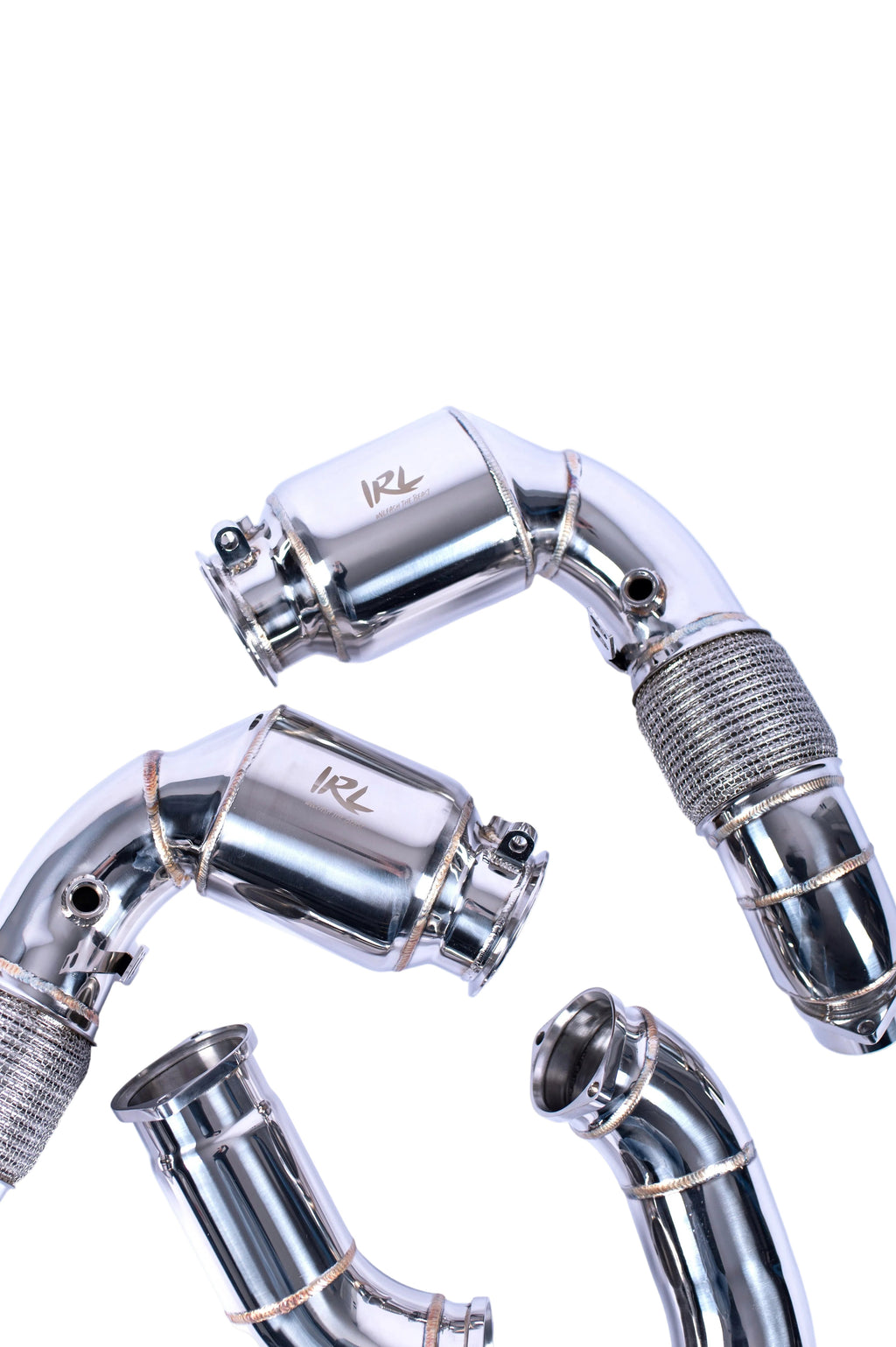 IRL G90 G99 M5 MaxFlow 400 CEL Downpipes
