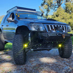 Jeep WJ Grand Cherokee Steerable Knuckle Pod Light Mounts (1999-2004) By Gatekeeper Off-Road