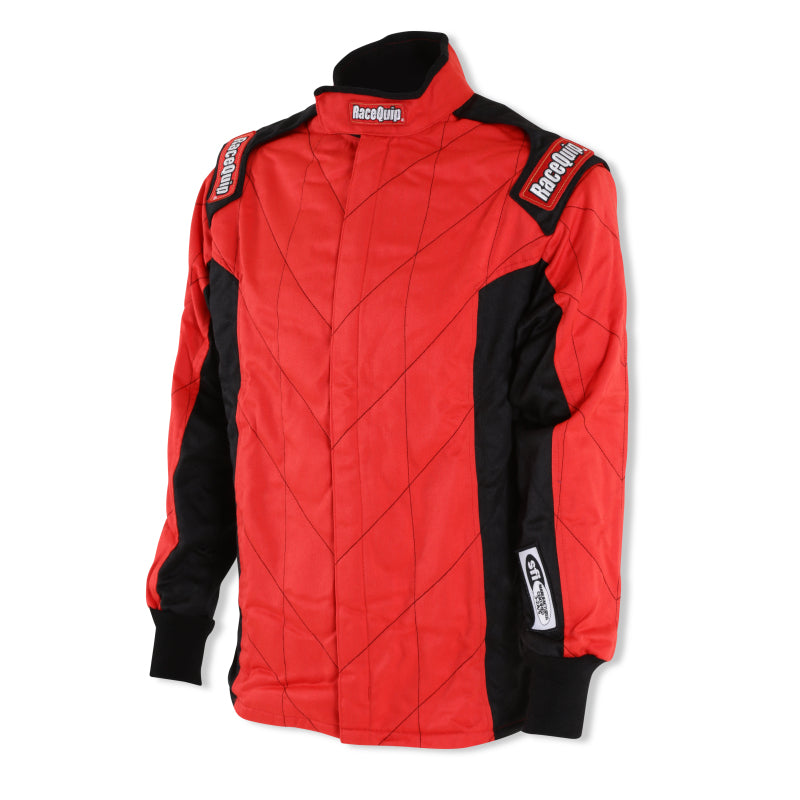 RaceQuip Red Chevron-5 Jacket SFI-5 - Medium