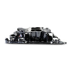 Edelbrock 65-90 BB Chevy Oval Port Heads Performer 2-O Manifold - Black Plasma