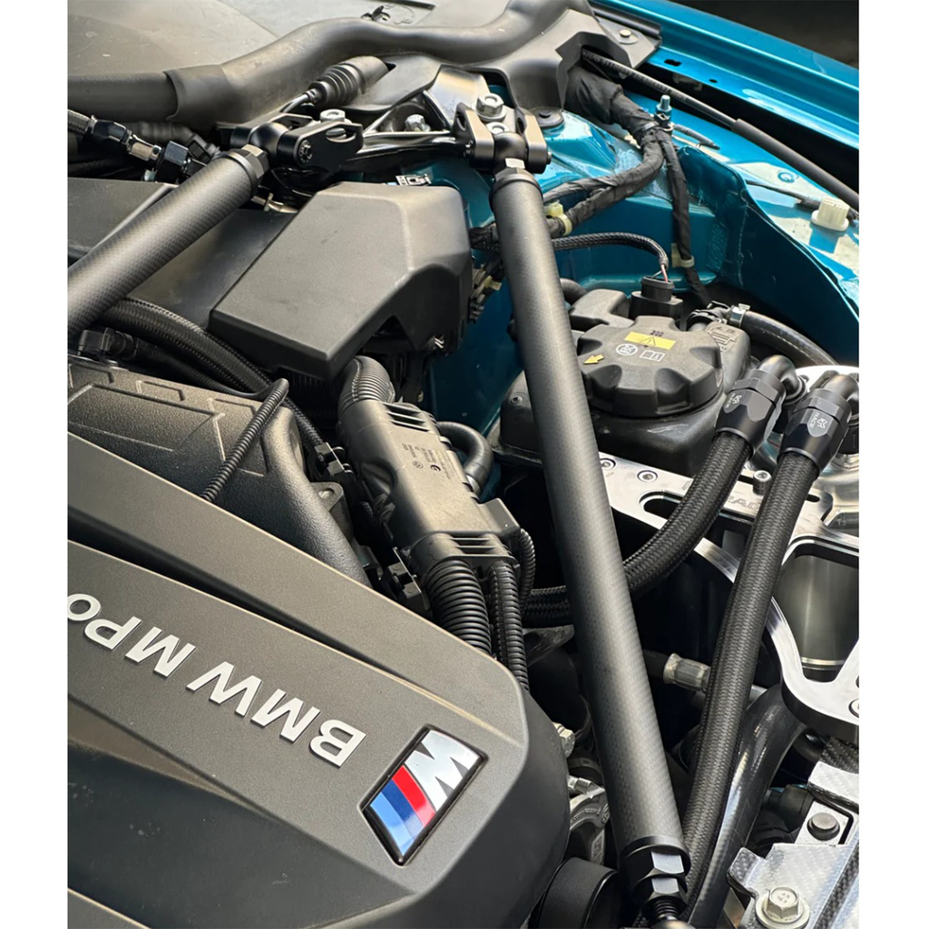 G8X Carbon Fiber Strut Tower Brace for BMW G80 G81 M3 G82 G83 M4 G87 M2 - Bull Boost Performance