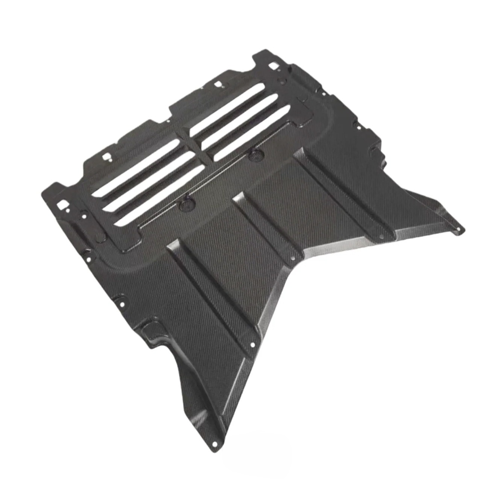 Pre Preg Carbon Fiber Oil Cooler Skid Plate for BMW G90 G99 M5 - Bull Boost Performance