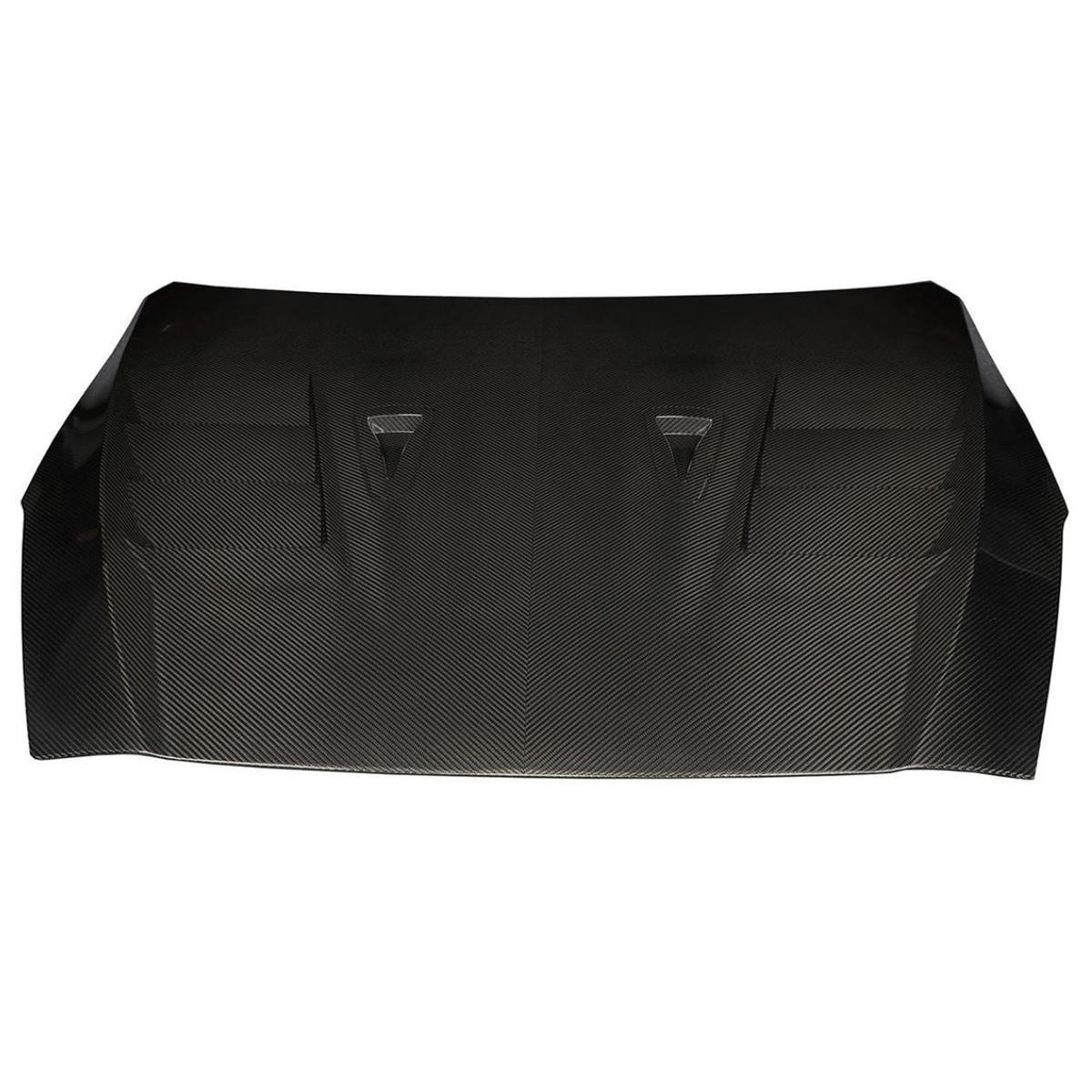 Carbon Fiber T Style Vented Front Engine Hood for Nissan GT R R35 by Stratec Systems