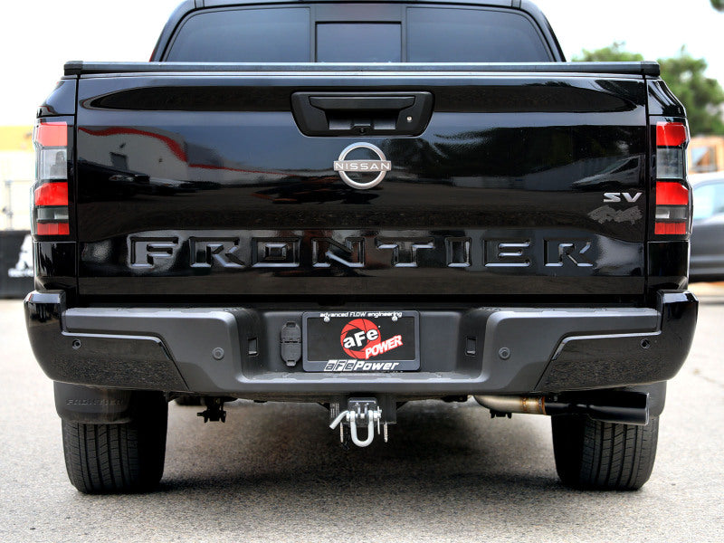 aFe 2022+ Nissan Frontier V6 Vulcan Series SS Cat-back Exhaust w/ Black Tips