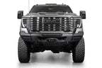 Addictive Desert Designs 24+ GMC 2500/3500 Phantom Front Bumper w/Winch- Hammer Black