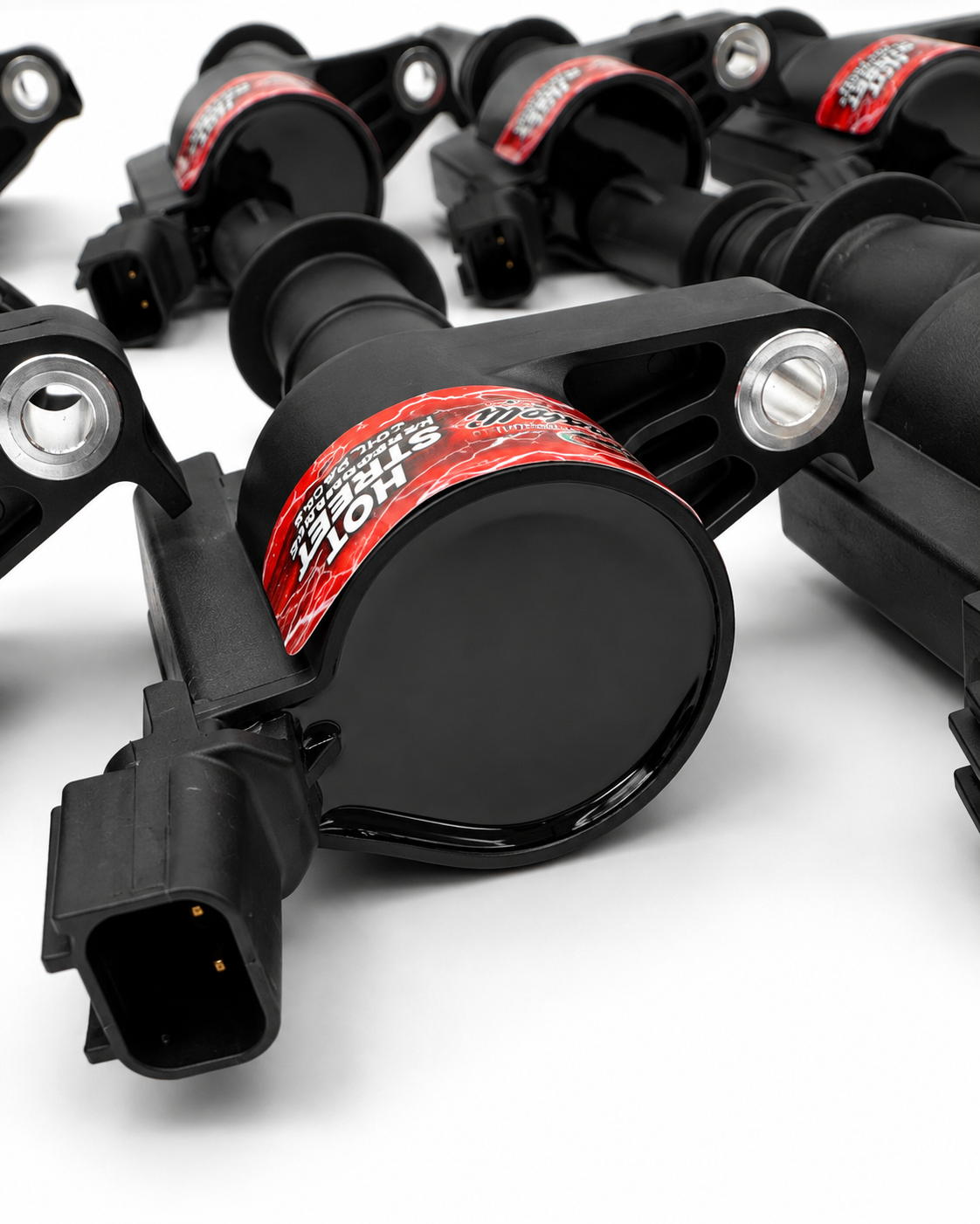 05-10 Ford 6.8L V10 3V Hot Street Coil On Plug Coil Packs - Black (Set of 10) - Granatelli Motor Sports