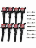 05-08 Ford 4.6L/5.4L 3V Hot Street Coil Packs - Black (Set of 8) - Granatelli Motor Sports