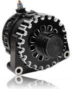 250 Amp Billet Racing Alternator for C7 Corvette - Black Anodized
