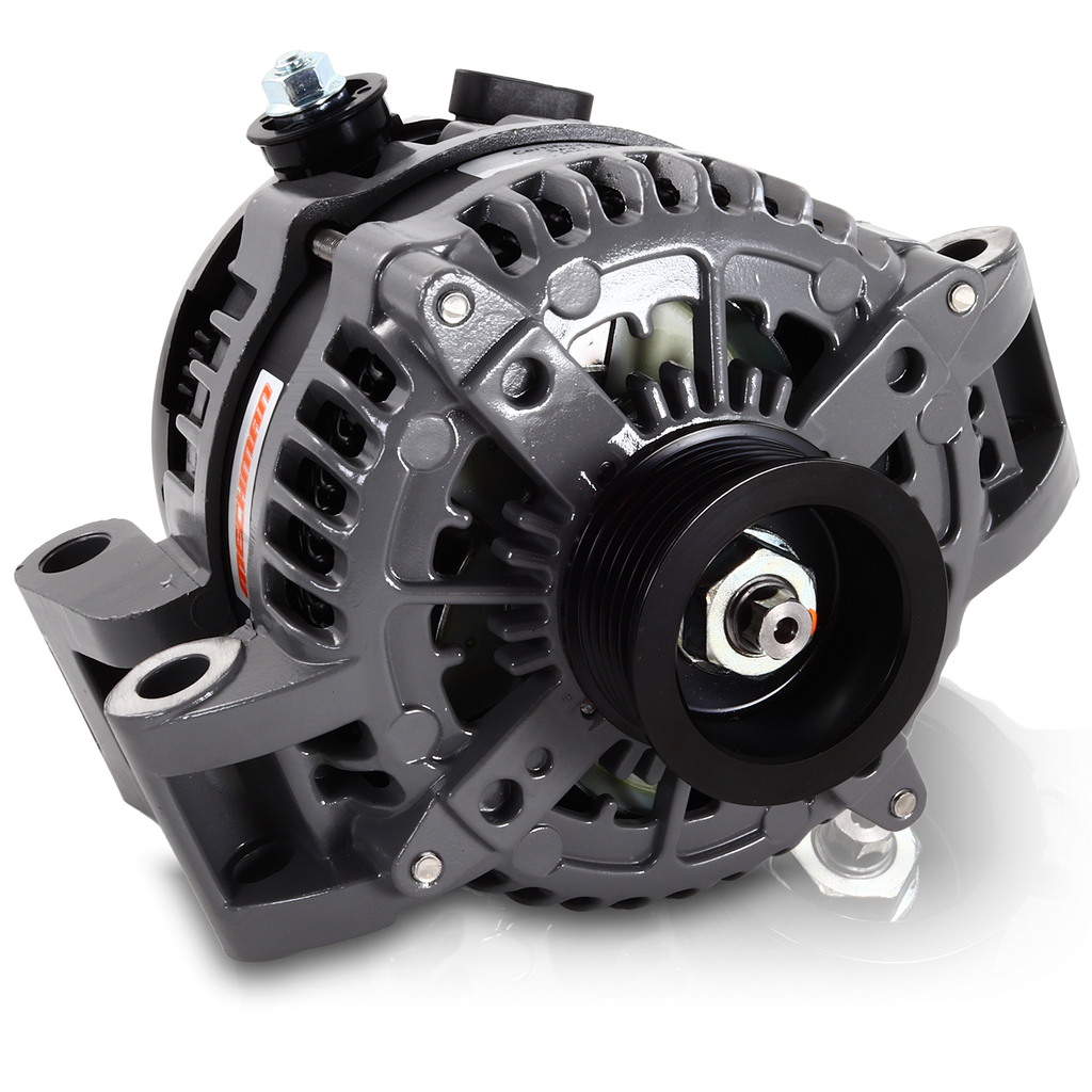 250 amp Large Case H.O. Marine alternator for late model Ford T-mount engines