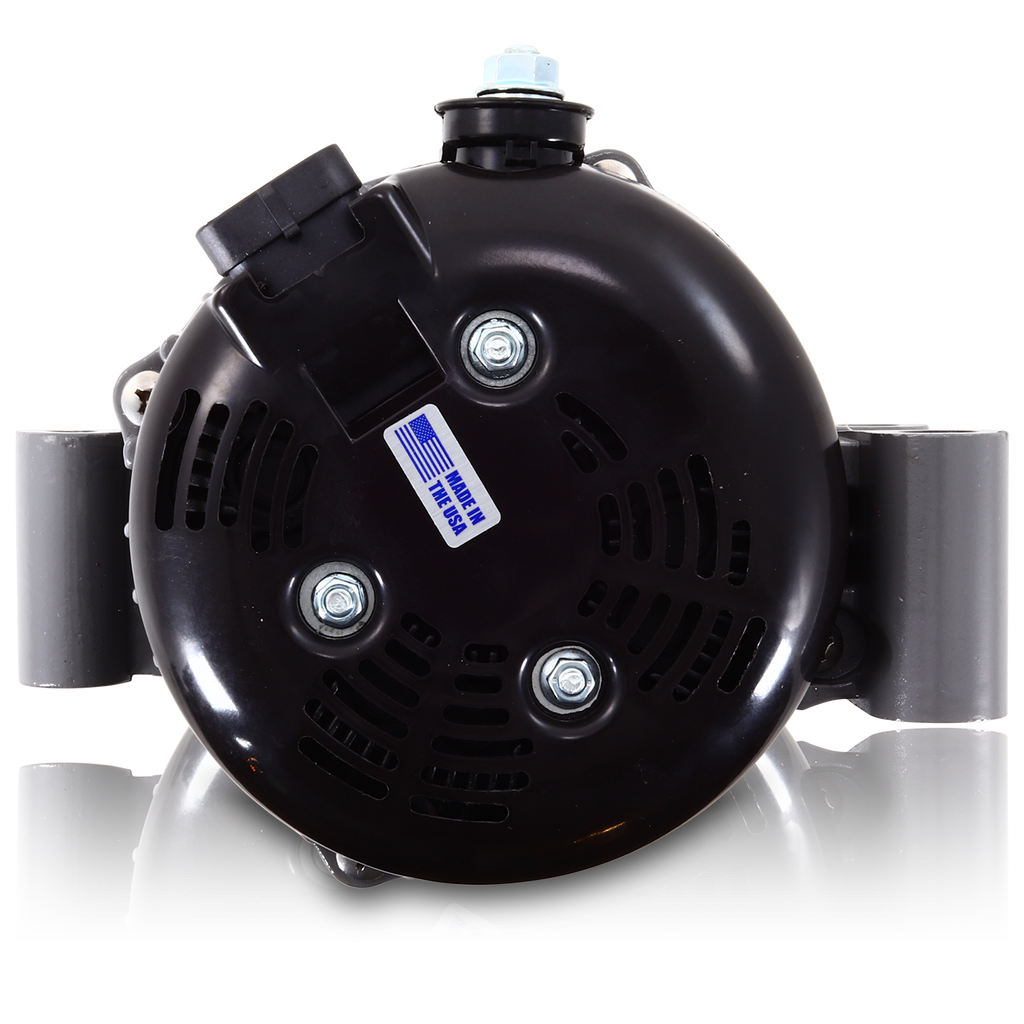 250 amp Large Case H.O. Marine alternator for late model Ford T-mount engines