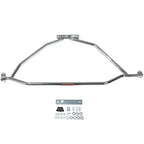 BBK Ford Mustang Strut Tower Brace Powder Coated Chrome Finish 86-93