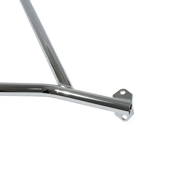 BBK Ford Mustang Strut Tower Brace Powder Coated Chrome Finish 86-93
