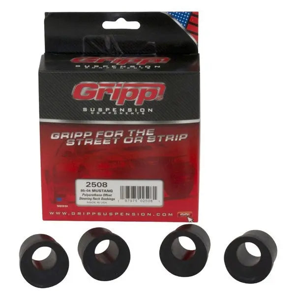 BBK Ford Mustang Offset Steering Rack Bushing Kit Polyurethane 86-04