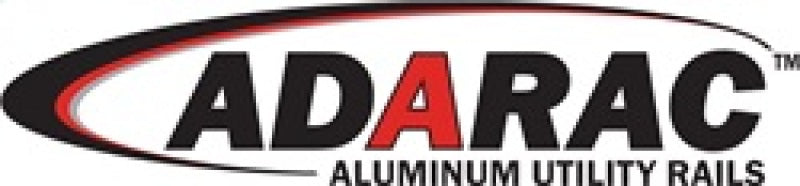 Access ADARAC 2022+ Rivian R1T 4ft 6in Bed Aluminum Utility Rails - Matte Black