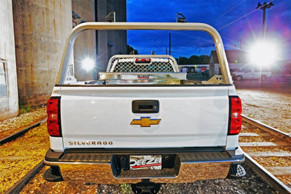 Deezee Universal Chevrolet Silverado Cargo Management Rear Rack - Standard Silver