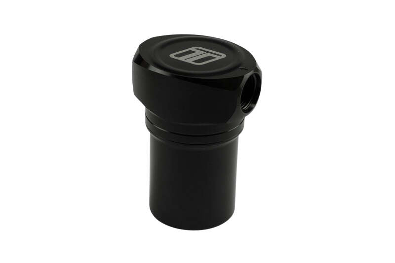 Turbosmart 10um 6AN Fuel Filter Canister - Black