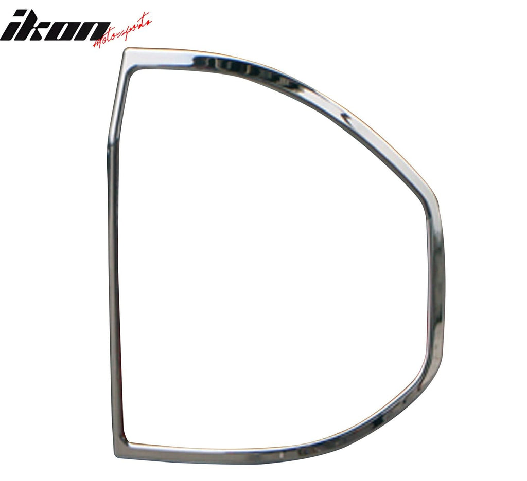 2004-2010 BMW X3 E83 Chrome ABS Tail Lights Frame Bezel Trim 4PCS