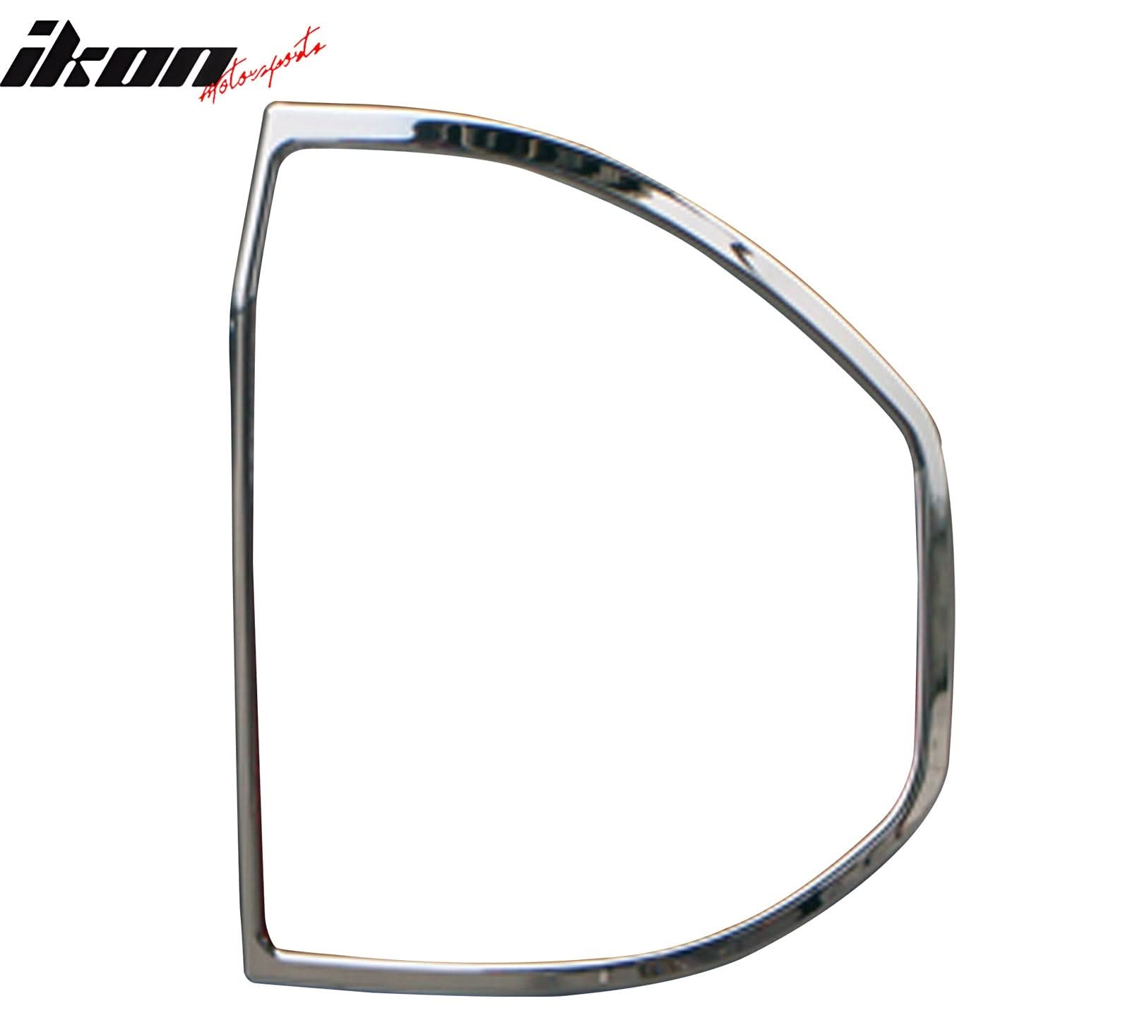 2004-2010 BMW X3 E83 Chrome ABS Tail Lights Frame Bezel Trim 4PCS
