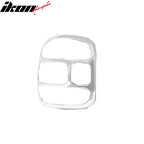 1999-2006 Chevy Silverado Flareside Tail Light Bezels Chrome ABS 2PCS