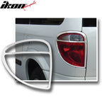 2001-2005 Chrysler Town &Country Tail Light Bezels Trim Chrome ABS 2PC