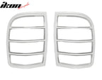 2002-2005 Ford Ranger Chrome 2PCS Rear Tail Lights Bezel Covers ABS