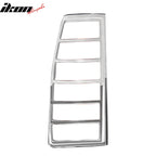 1988-1998 GMC C1500/K1500 Chrome 2PC Rear Tail Lights Bezel Covers ABS