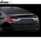 2011-2014 Hyundai Sonata Chrome 4PCS Rear Tail Lights Bezel Covers ABS