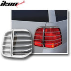 2003-2006 Lincoln Navigator 4PC Tail Light Lamp Bezel Cover Chrome ABS