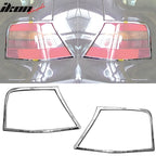 1999-2005 Volkswagen Golf 4/GTI Chrome 2PCS Tail Lights Bezel Covers