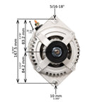 1968 GMC K2500 Pickup V8 5.4L 12si High Output Alternator by JS Alternators