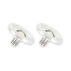 RaceQuip Silver Hardware Pivot Kit for Face Shield Fits PRO & VESTA Model Helmets