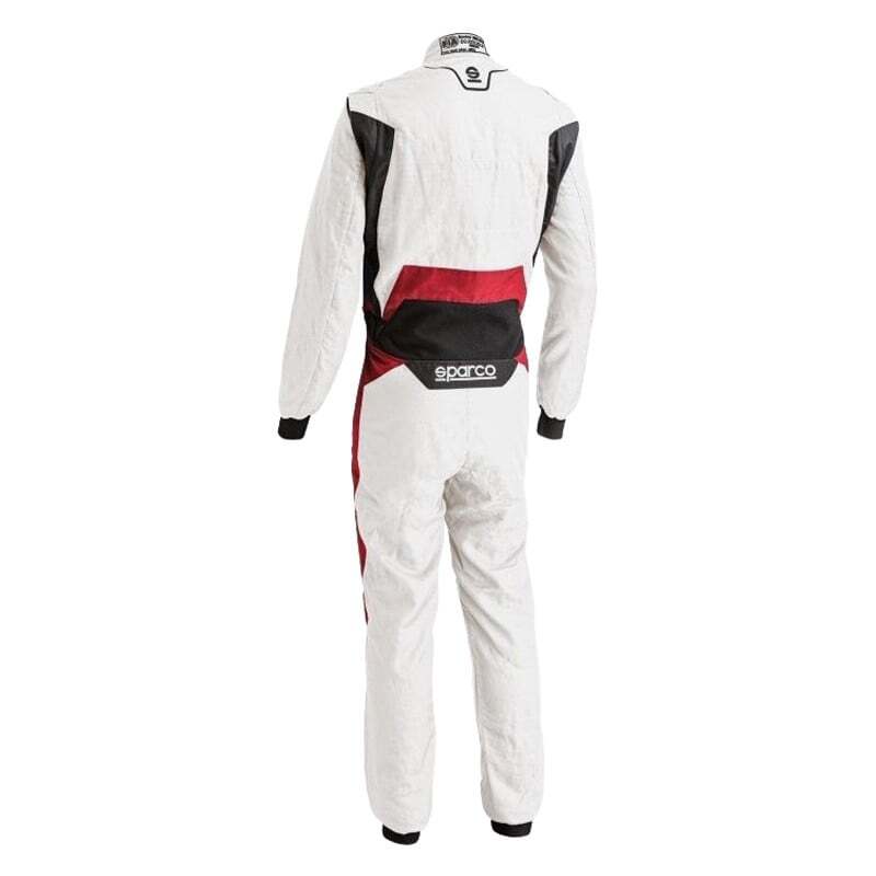 Sparco Suit Victory Pr Boot Cuff 66 WT/RD