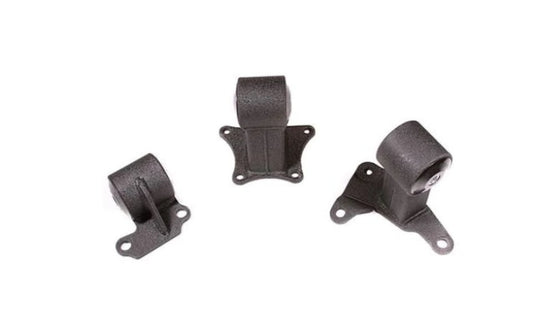 Innovative 94-97 Accord H/F Series Black Steel Mounts 75A Bushings (EX Chassis H22/F22A)